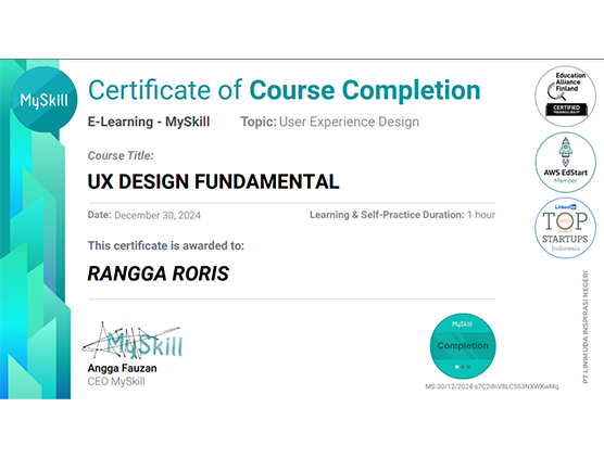 Course Certificate